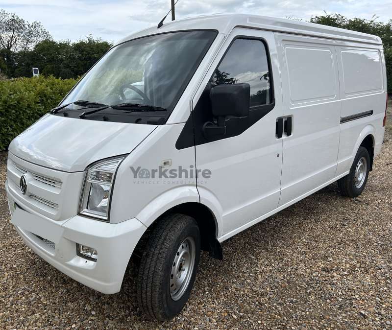 This is the EC35 Electric Van White vehicle.